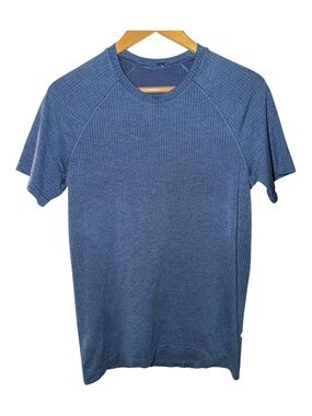 Lululemon Blue Metal Tech Vent Hawaii Shirt S